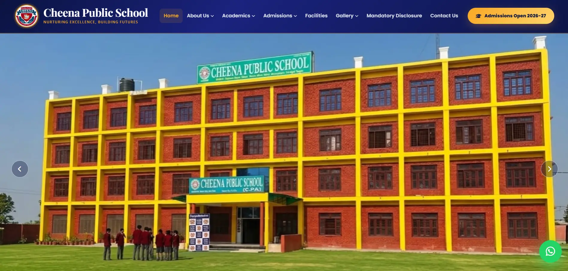 Cheena Public School Website